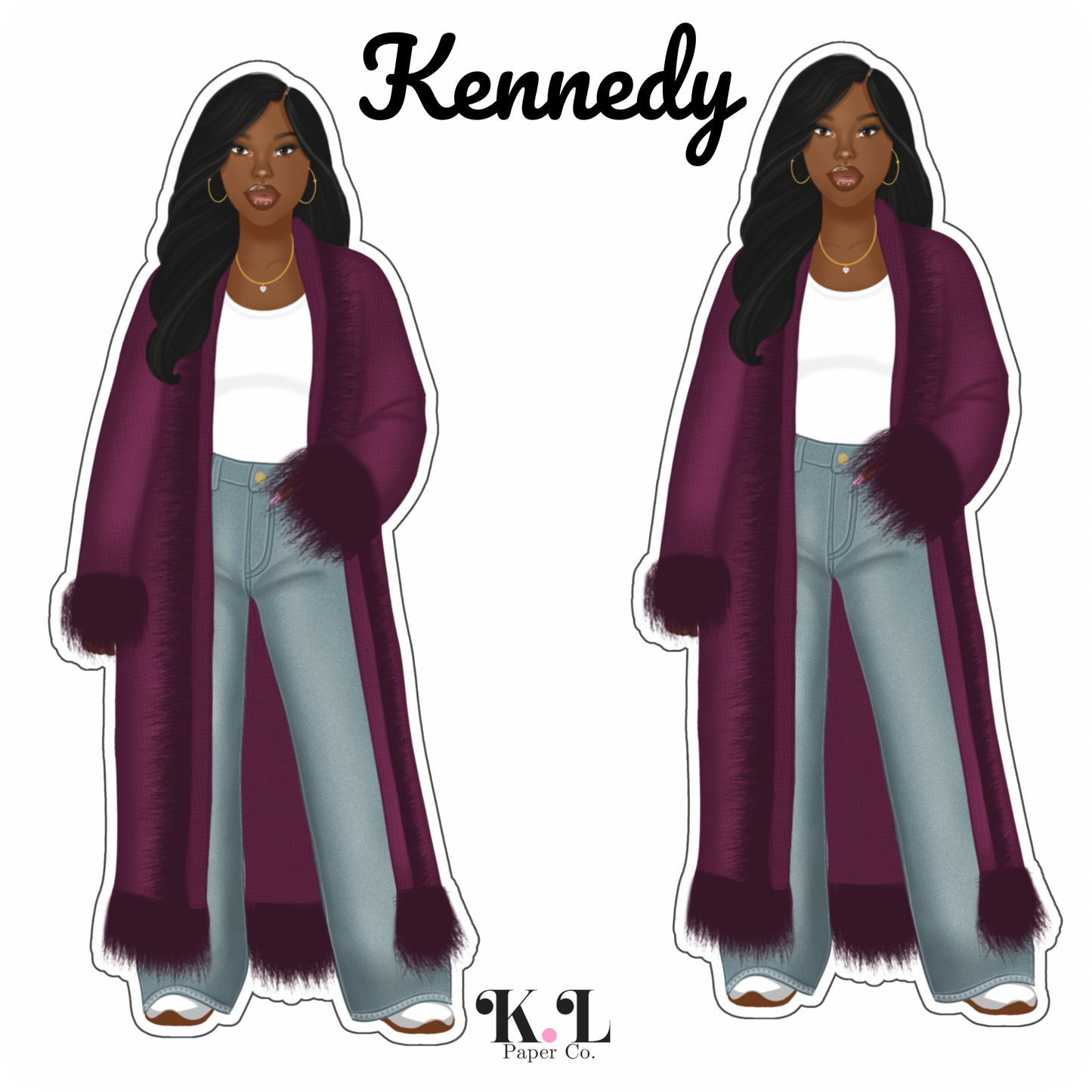 Kennedy Sticker Sheet