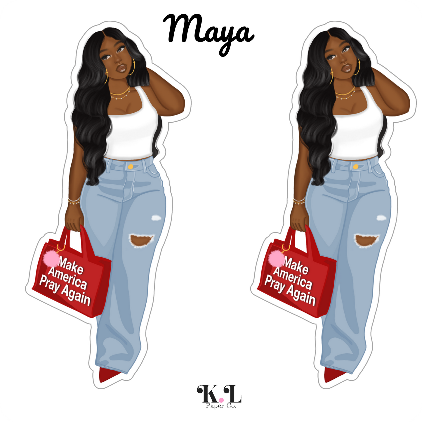 Maya Sticker Sheet
