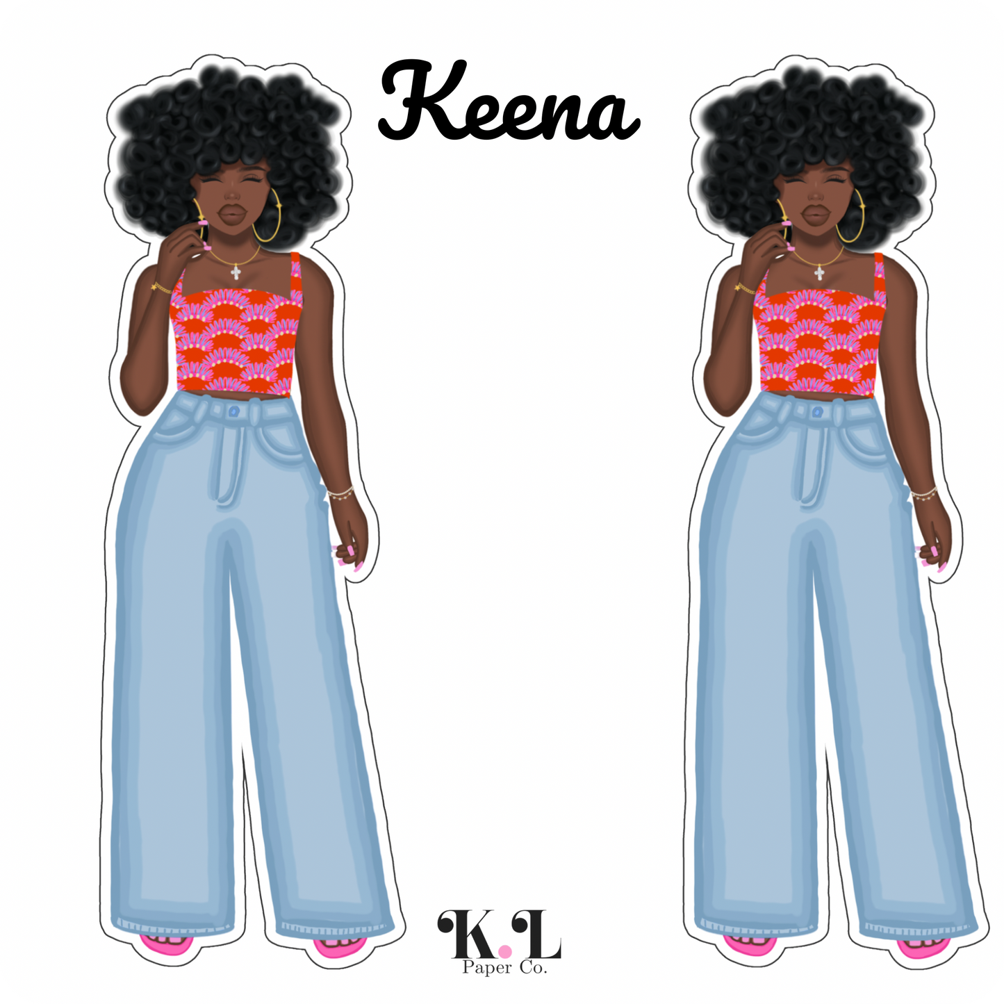 Keena Sticker Sheet