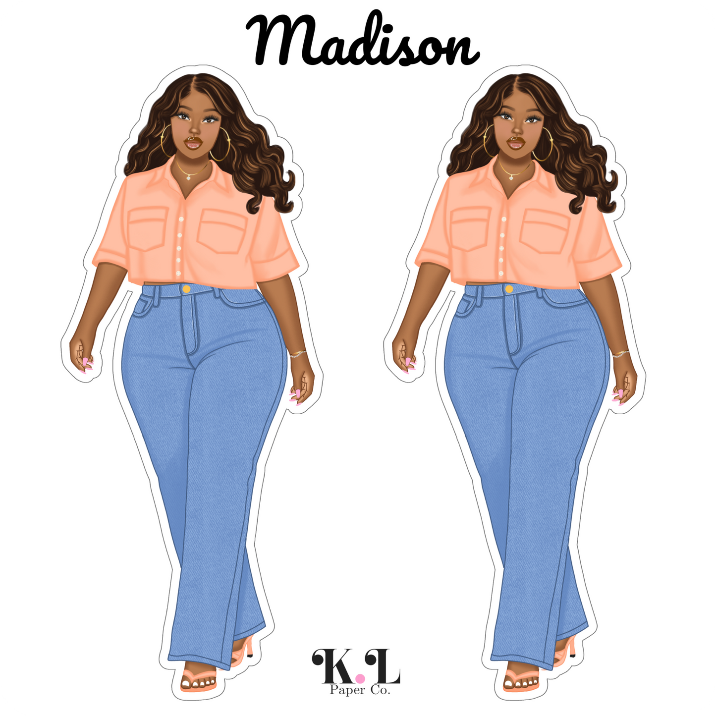 Madison Sticker Sheet
