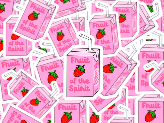Fruit Juice Sticker