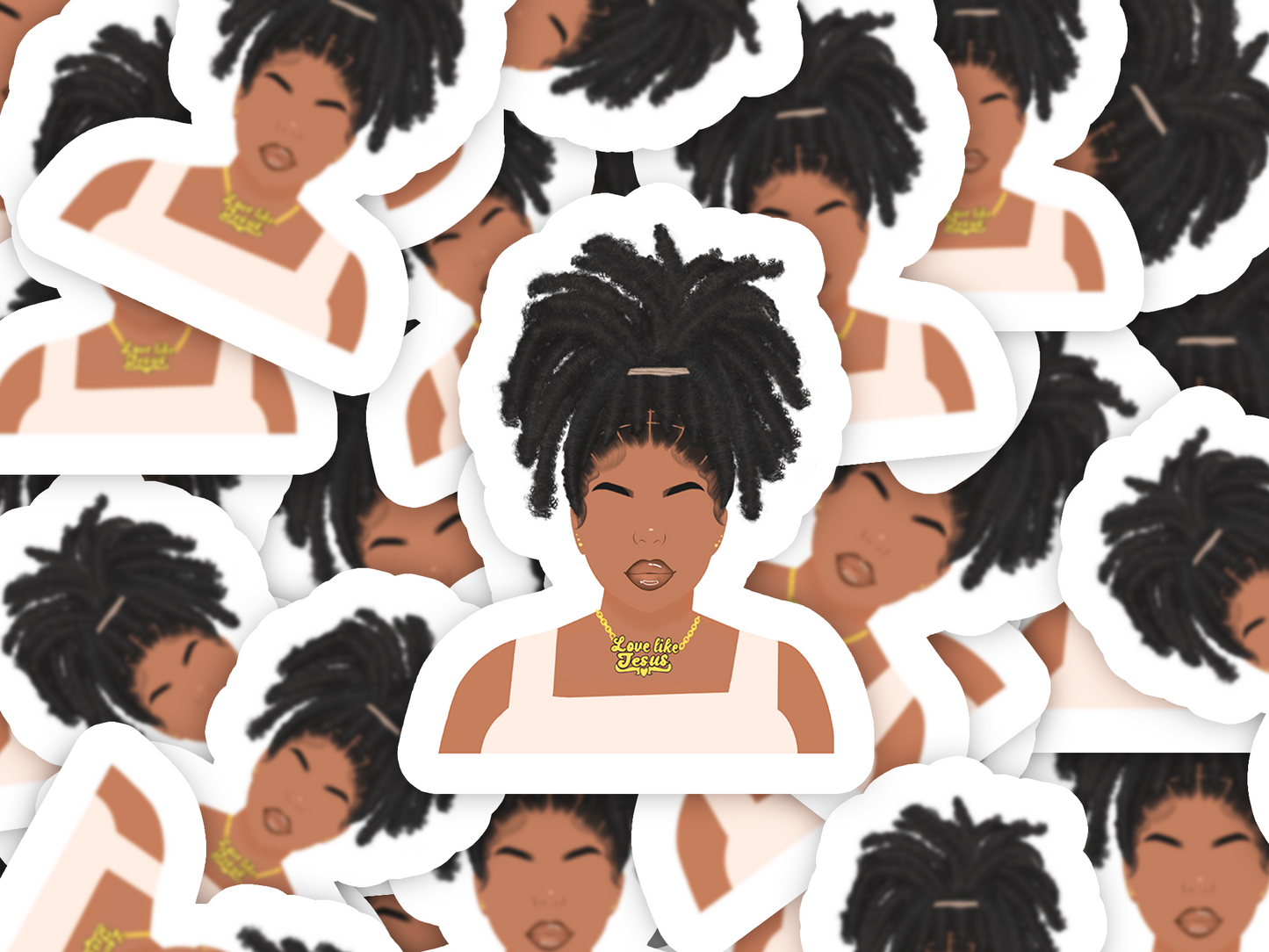 Sticker Doll Ava
