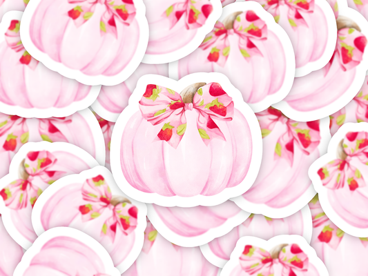 Pink Strawberry Pumpkin