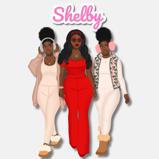 Shelby Sticker Sheet