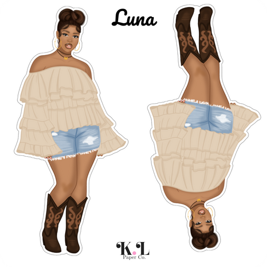 Luna Sticker Sheet