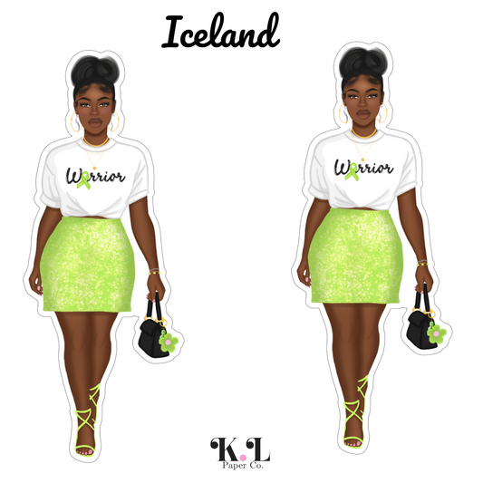 Iceland Sticker Sheet