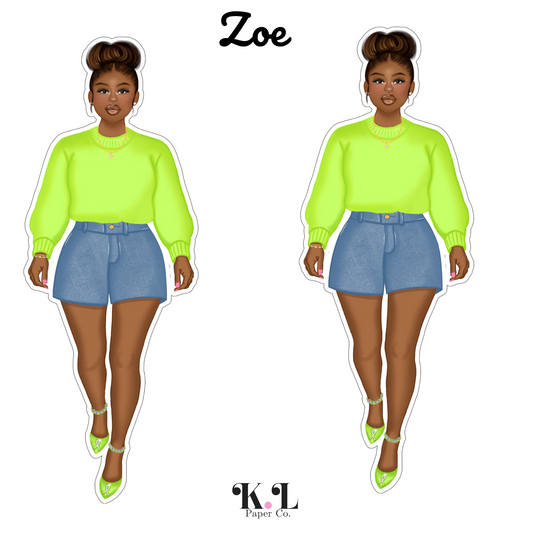Zoe Sticker Sheet