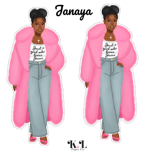 Janaya Sticker Sheet