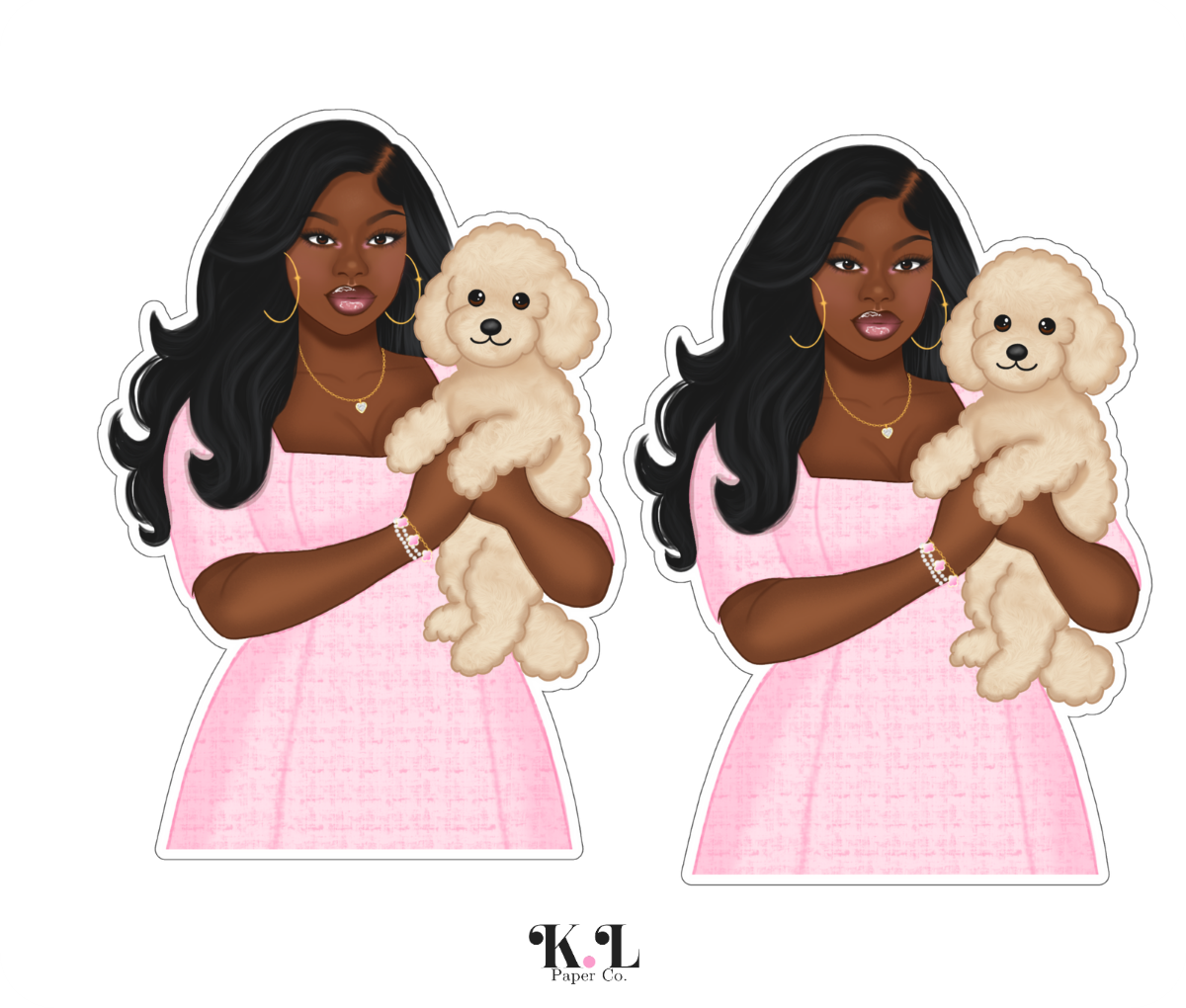 Reee Sticker Reese Sticker Sheet 1/2 – K.L Paper Co