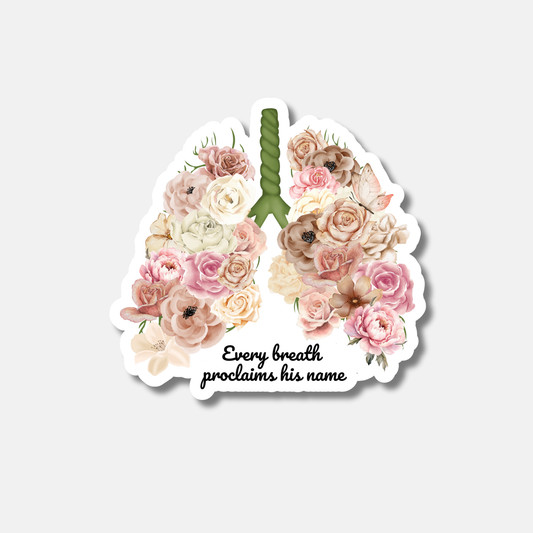 Neutral Every Breath Sticker