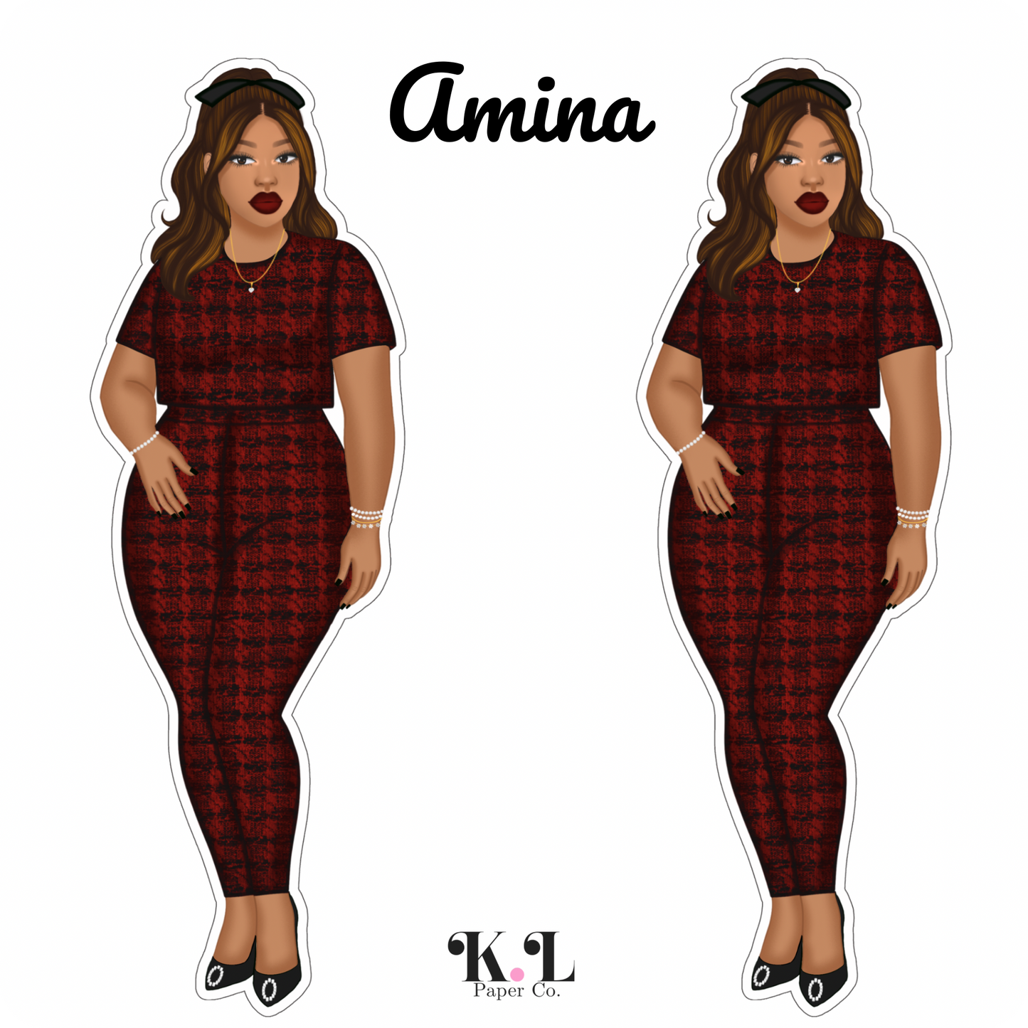 Amina Sticker Sheet