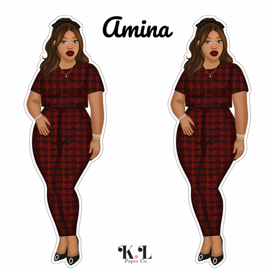 Amina Sticker Sheet