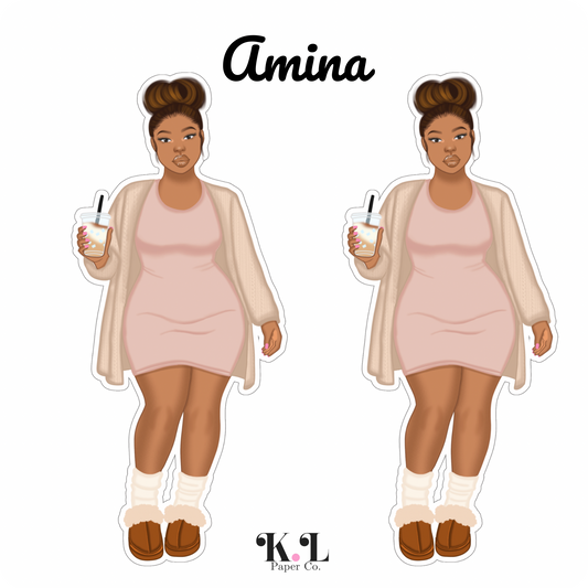 Amina Sticker Sheet