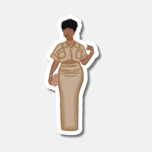 Sticker Doll Armani