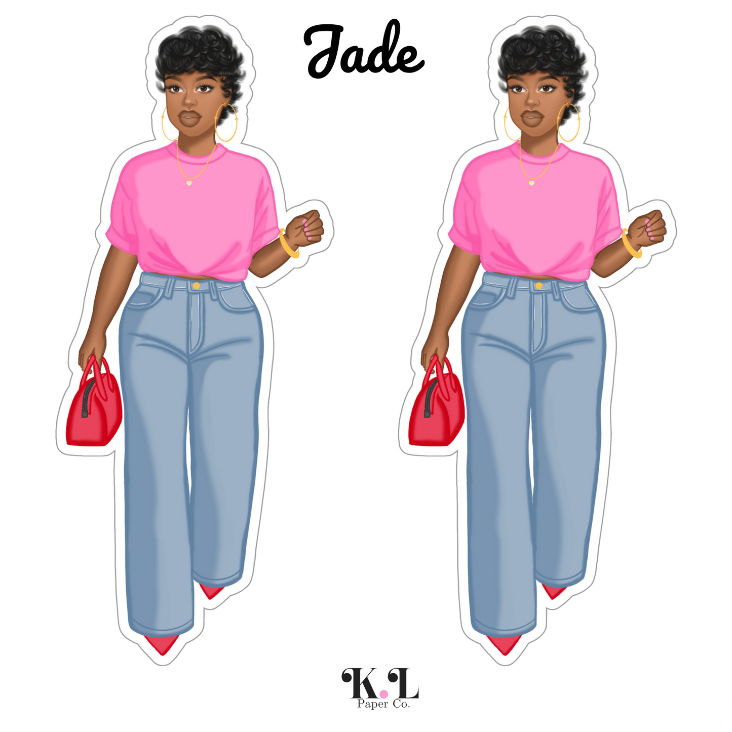 Jade Sticker Sheet