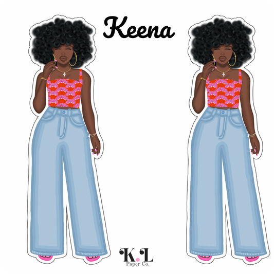 Keena Sticker Sheet