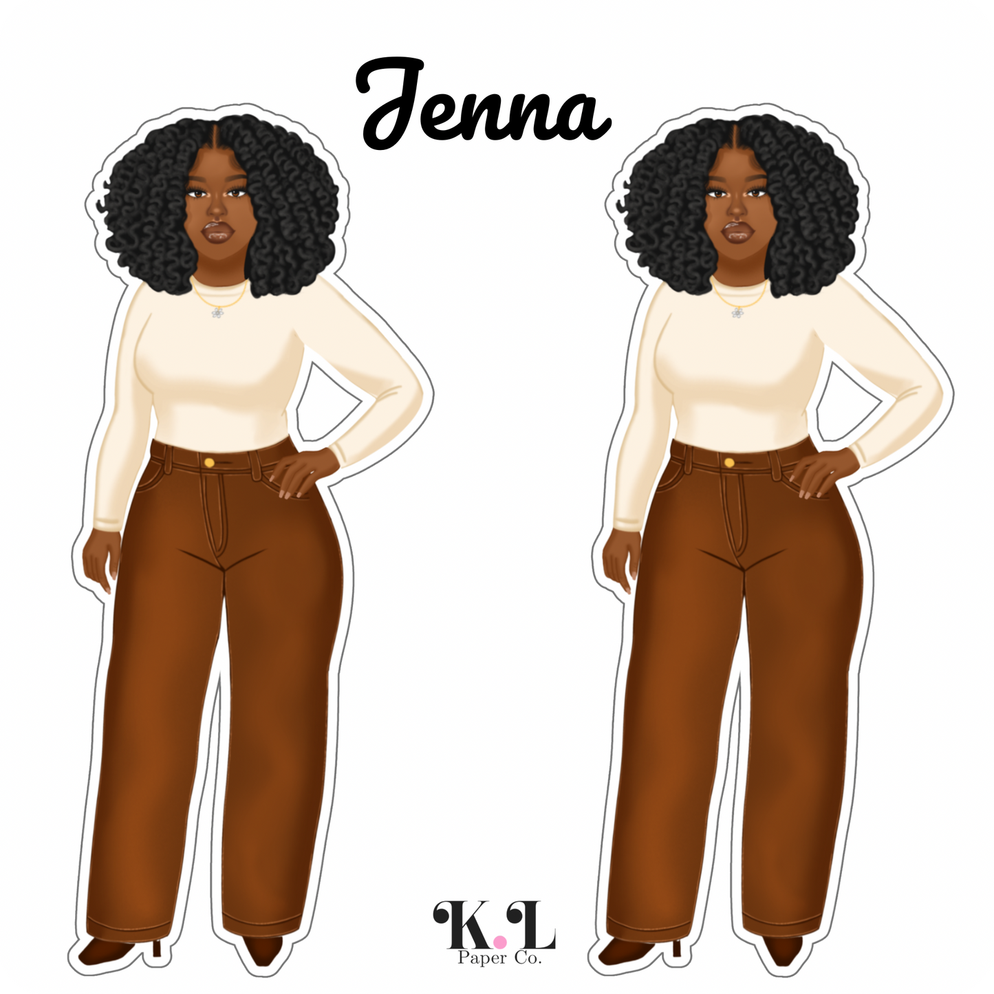 Jenna Sticker Sheet