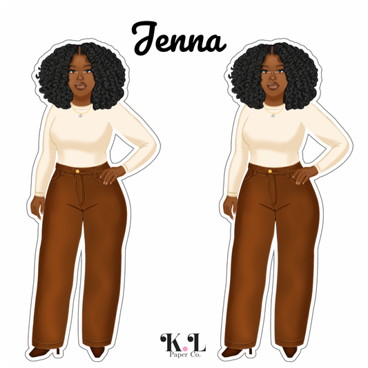 Jenna Sticker Sheet