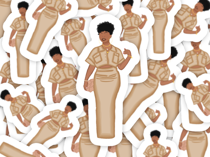 Sticker Doll Armani