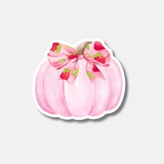 Pink Strawberry Pumpkin