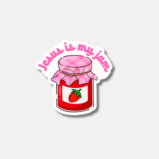 Jesus Is My Jam Sticker