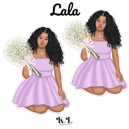 Lala Sticker Sheet