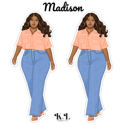 Madison Sticker Sheet