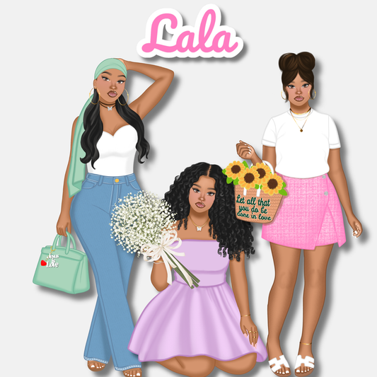 Lala Sticker Sheet