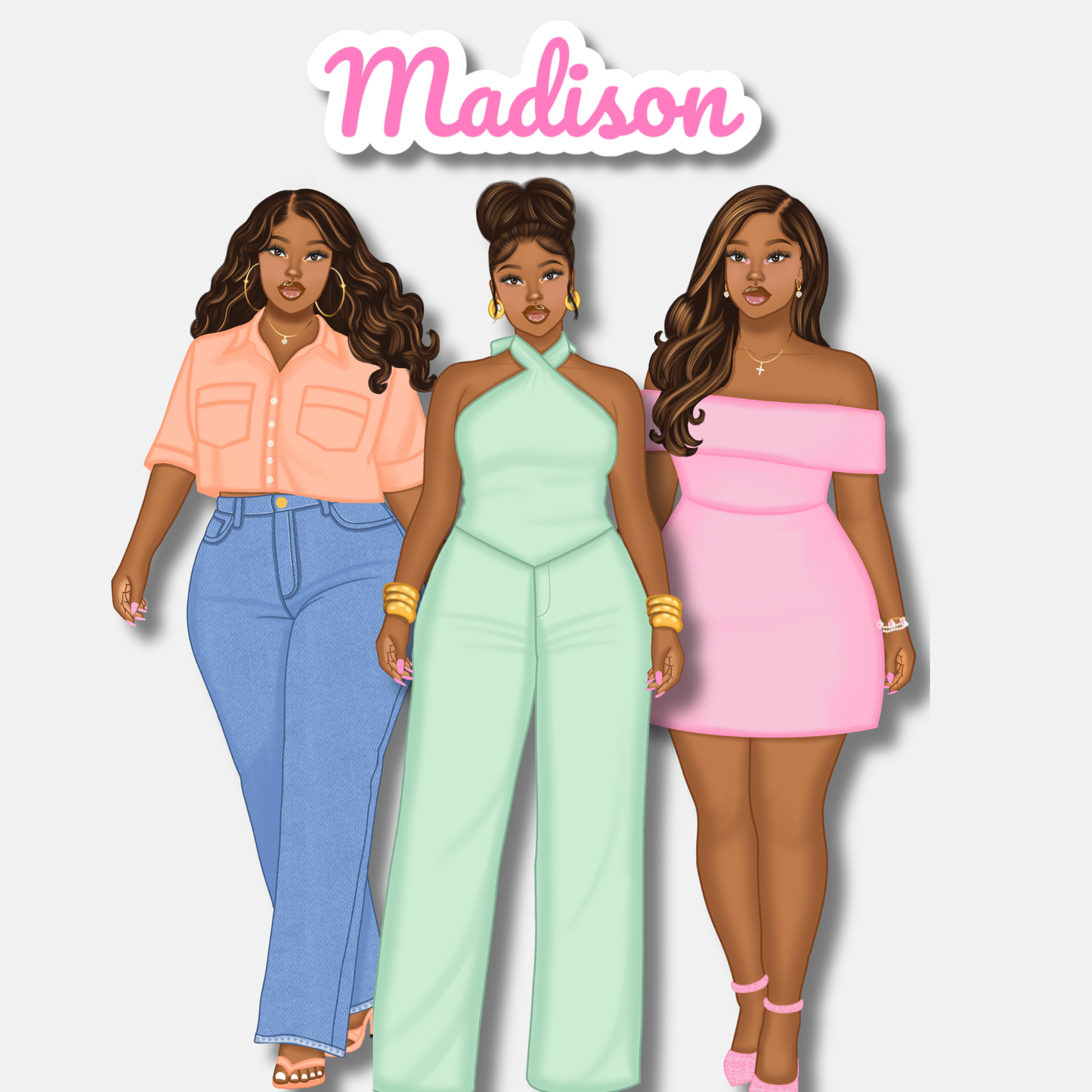 Madison Sticker Sheet