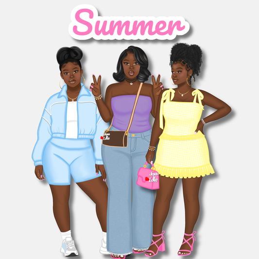 Summer Sticker Sheet