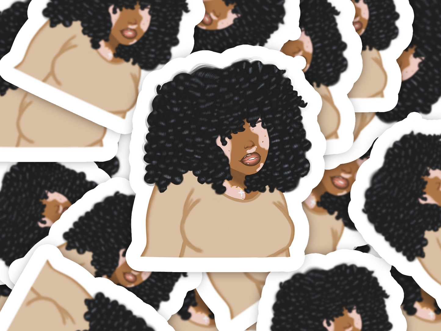Sticker Doll Zuri