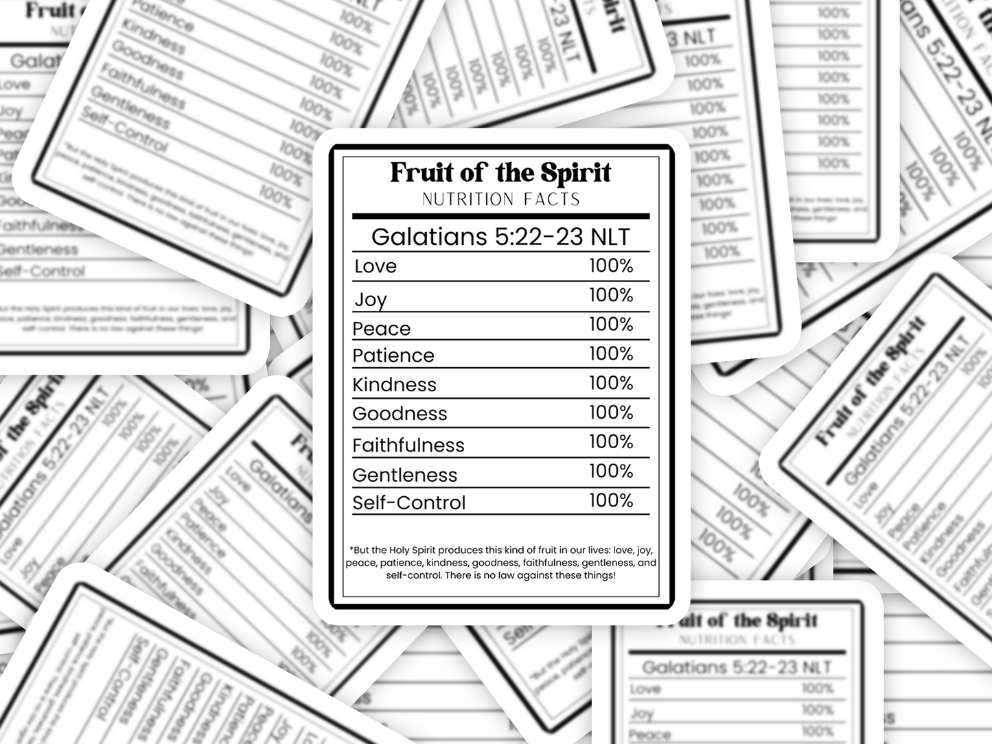 Fruit Of The Spirit Sticker