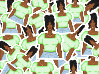 Sticker Doll Kelsey