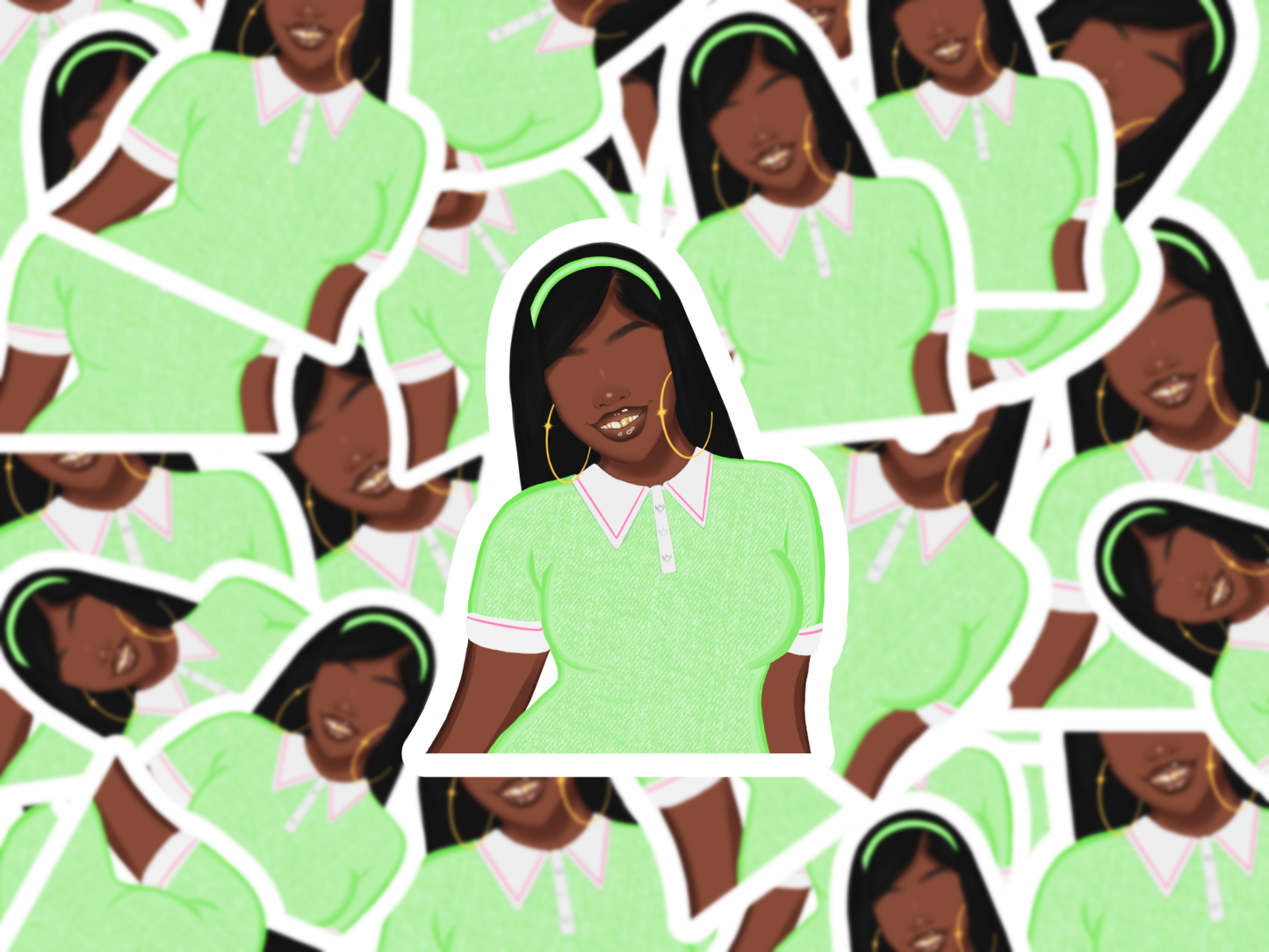 Sticker Doll Nyla