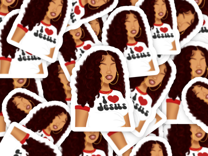 Sticker Doll Ariel