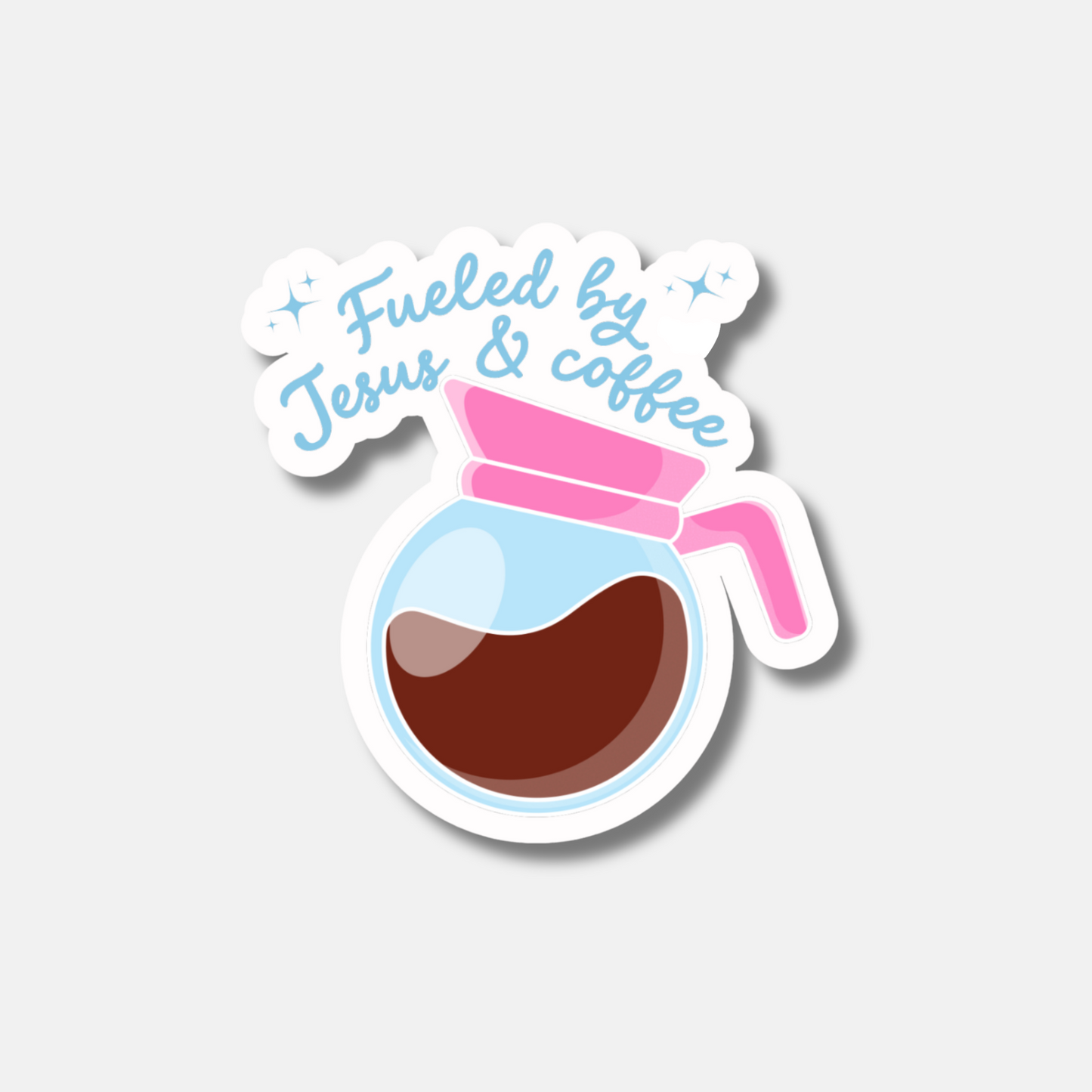 Fueled Coffee Sticker