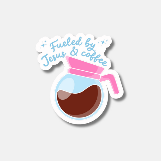 Fueled Coffee Sticker